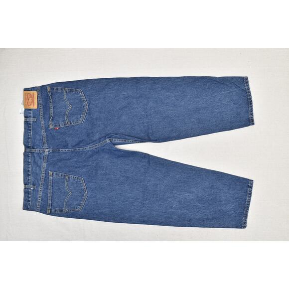 Men's Levi's 550 Relaxed Jeans Regular Size 46x29 Blue 100% Cotton - Picture 3 of 8